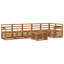  Sectional Sofa Set 7 Pcs Solid Acacia Wood Sets Garden Furniture Patio