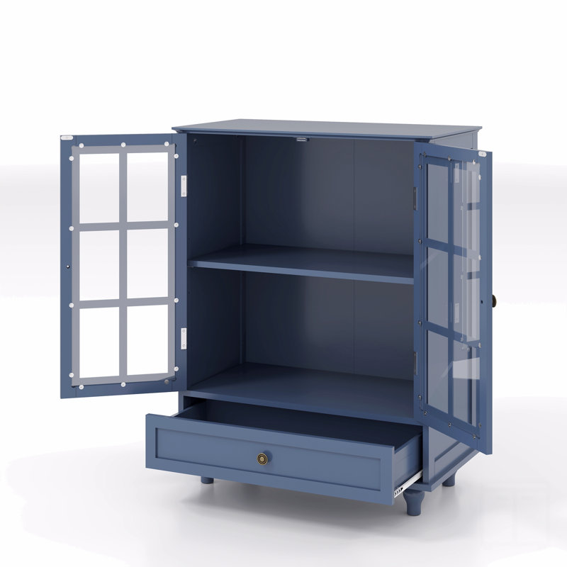 Buffet Minimalist Blue, Bleu