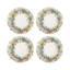 Sous-verres ronds en cuir avec couronne-119015363