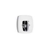 Modern Single Sided Deadbolt Polished Nickel Lifetime Finish