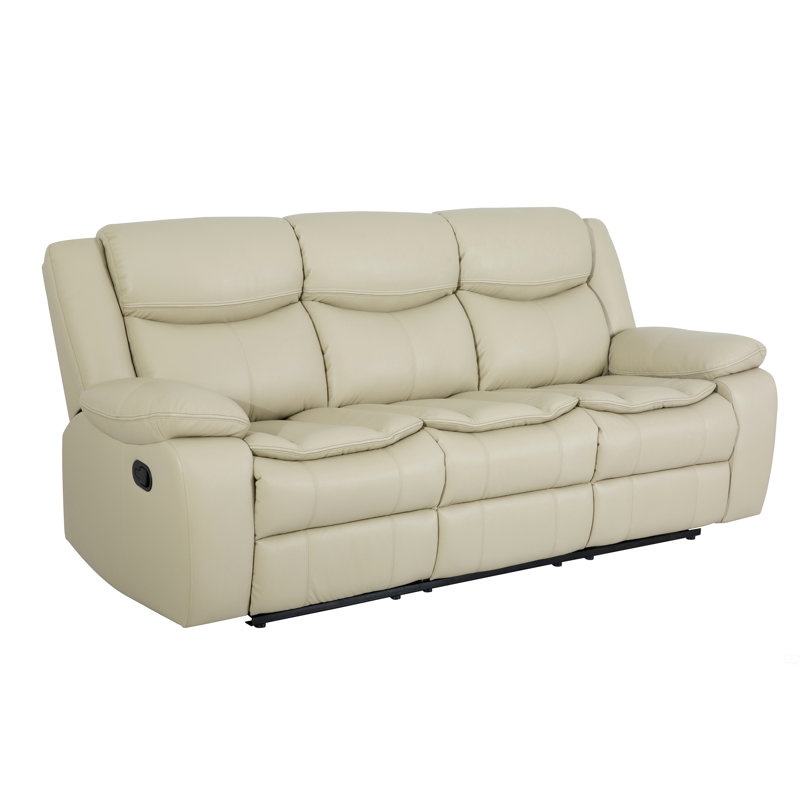 Causeuse inclinable et respirante en cuir