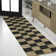 Nigel Modern Farmhouse Woven Jute Checkerboard Natural/Black Rug