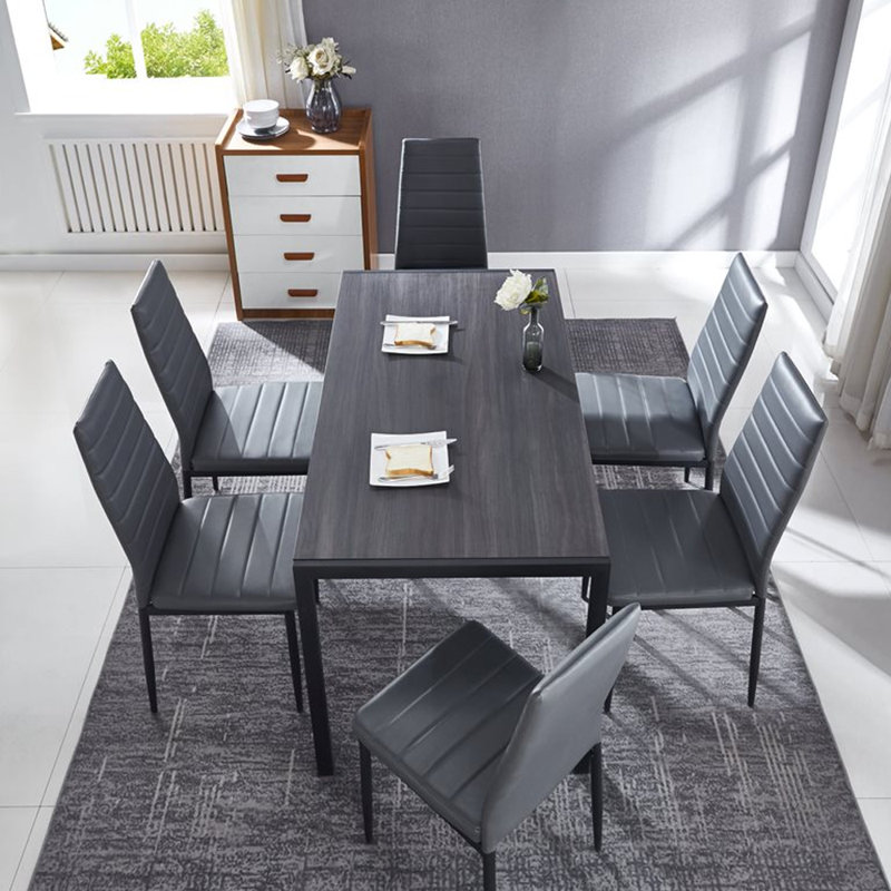 Ensemble de table de salle à manger 7 pièces Bauza
