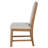 Elyssa Upholstered Side Chair Natural Brown