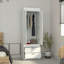 Armoire 70H, armoire double porte, deux tiroirs, poignées en métal, tringle-337858589