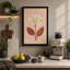 Centered Bloom Botanical - Wrapped Canvas-24197032-24197038