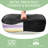 Cross Legged Meditation Chair With Wheels, Office Chair, Adhd Chair, Extra Wide Seat Adjustable Height Backrest & Footstool, Pu Leather Yoga Kneeling Chair, For The Restless Home Workers-1439173215