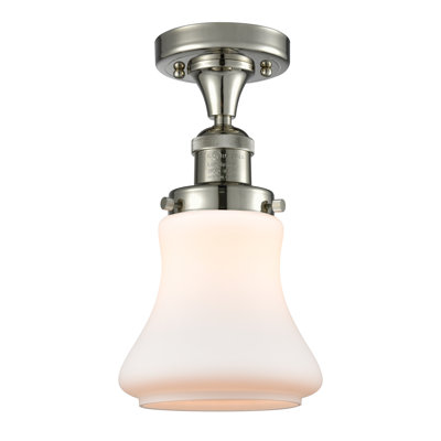 Plafonnier semi-encastré à 1 lumière Edda