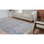 Tapis bleu / blanc cassé / brun clair / rouge Eells-949321130