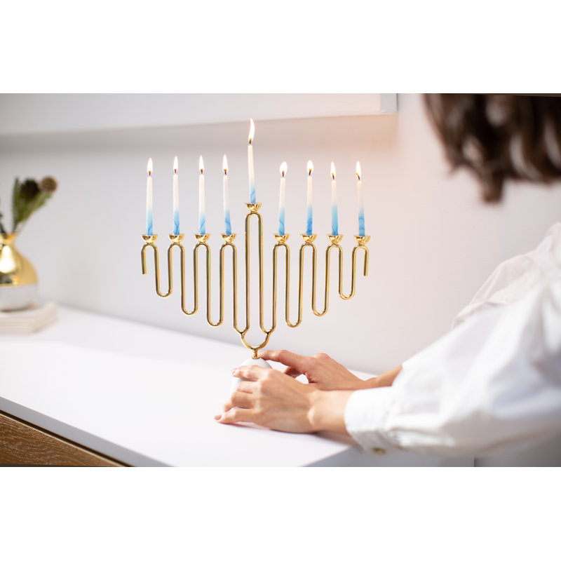 Coluna Menorah, Gold