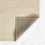 Tapis géométrique ivoire en laine tissé à la main AllModern-1774764415