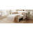 Twin Size Velvet Upholstered Daybed With Pop Up Trundle, Beige-1955261398