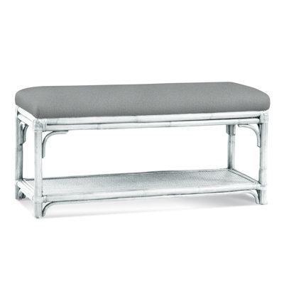 Banc de rangement en osier Summer Retreat