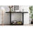 Mirod Elegant Minimalist Console Table with Curved Corners,Natural Wood Veneer,U-Base Design for Easy Placement ,Perfect for Displaying Your Treasures,Simple Assembly-18740989