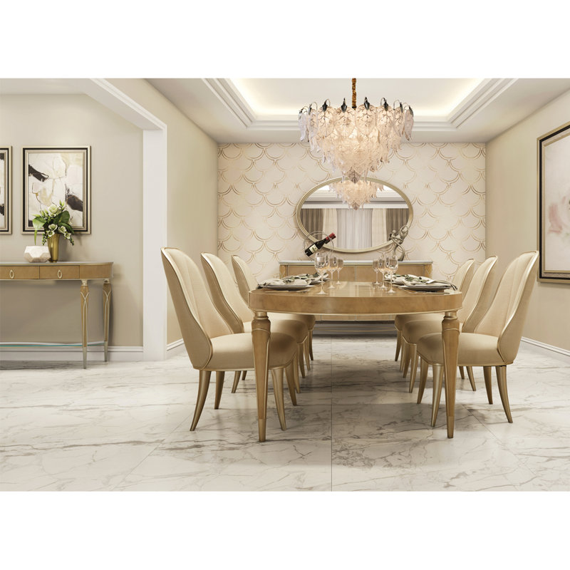 Villa Cherie Console Table, Hazelnut/Chardonnay