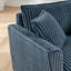 Chaise d'appoint avec accoudoirs et coussin moelleux-390677913