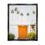 "Palm Springs", porte orange encadrée par Floater-438836581-441607034