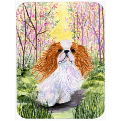 English Toy Spaniel Glass Cutting Board