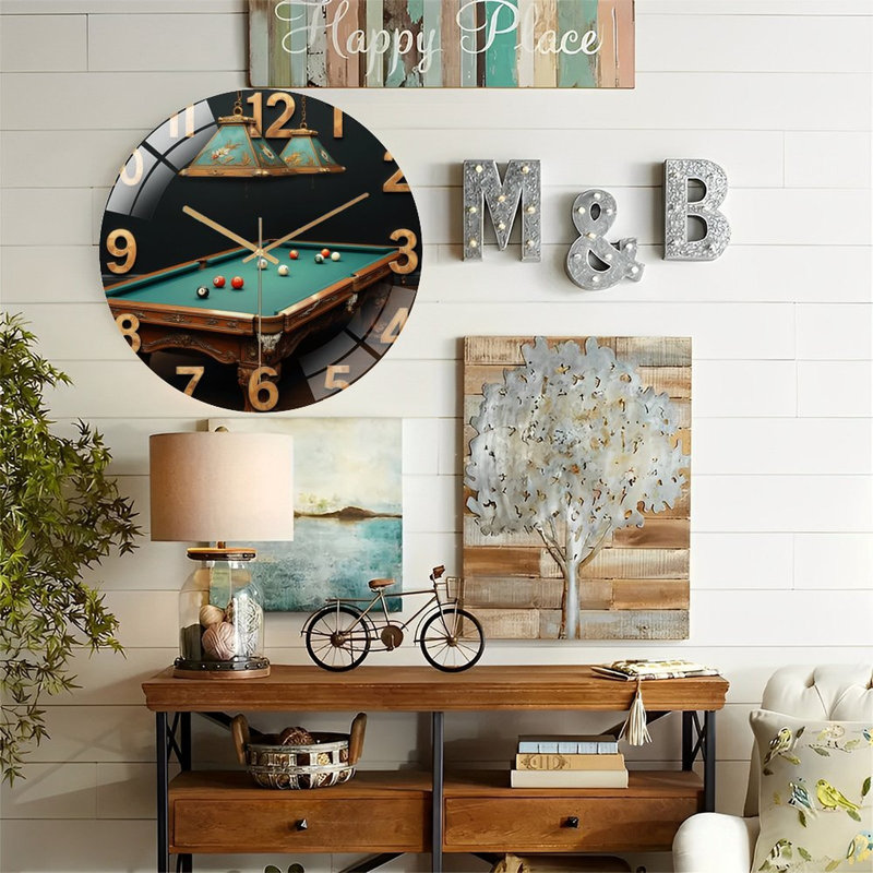 Horloge murale 12 po