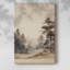 Paysage rétro VII - galerie Cavas-810442344
