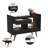 Boahaus Southampton Modern Home Bar Cabinet, Two Open Shelves, One Drawer, Compact for Small Spaces-686725574