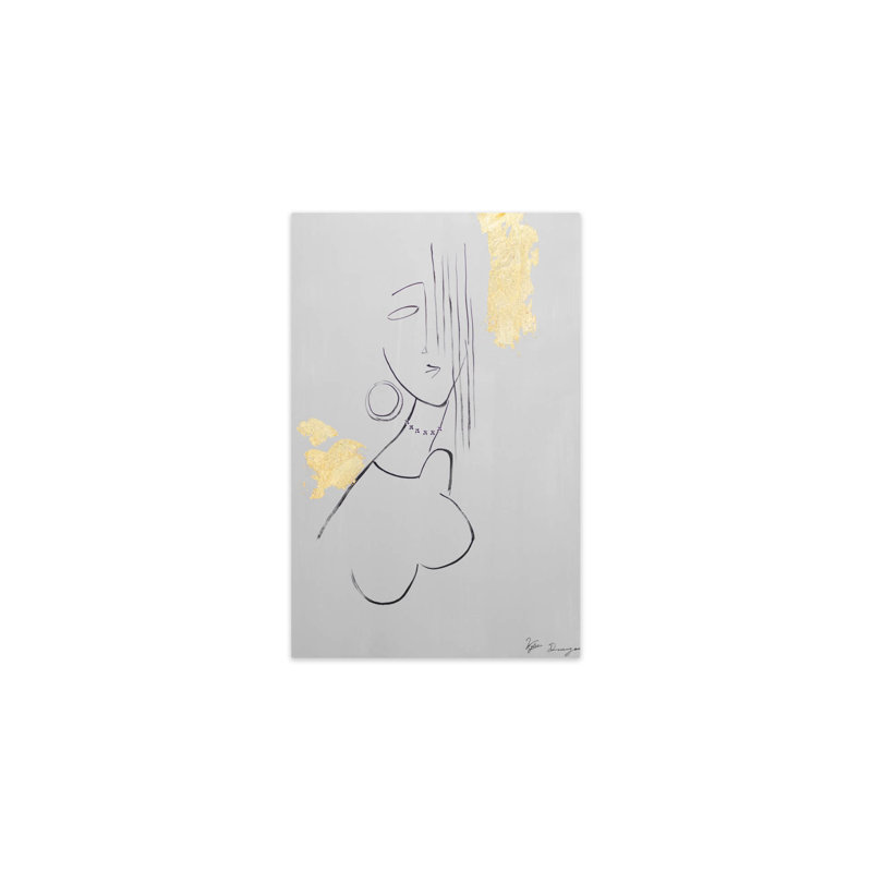 Glorious Youth Hand -Painted Acrylic Painting