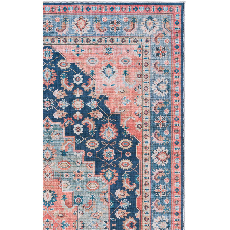 Maritess Machine Washable Southwestern Rug, Rectangle 9' x 12'