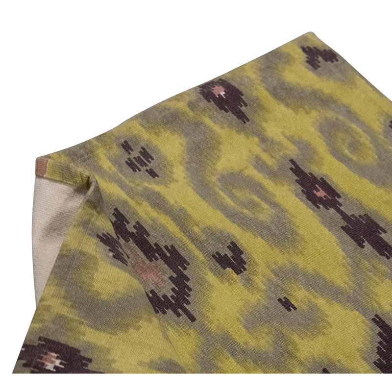 Flatweave Wool Ikat Area Rug in Multi