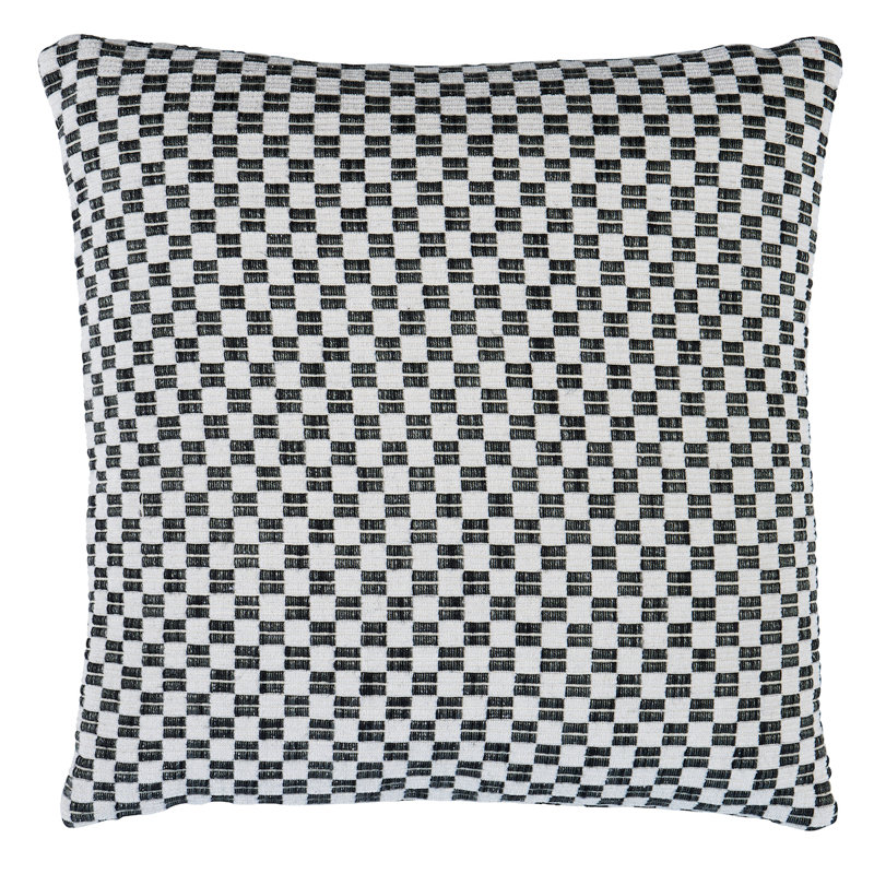 Elkhart Pillow, Black, 22" H x 22" W