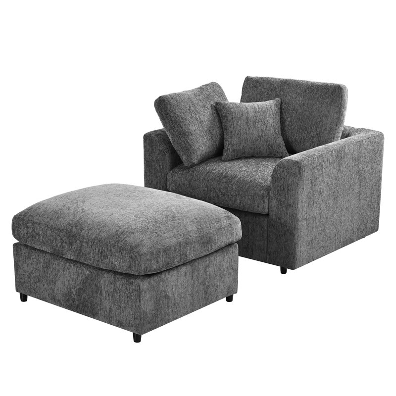 Fauteuil Chenille, Chenille beige