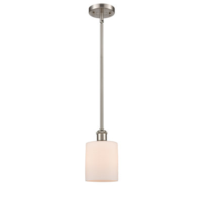 Luminaire suspendu cylindrique 1 lumière Leilani