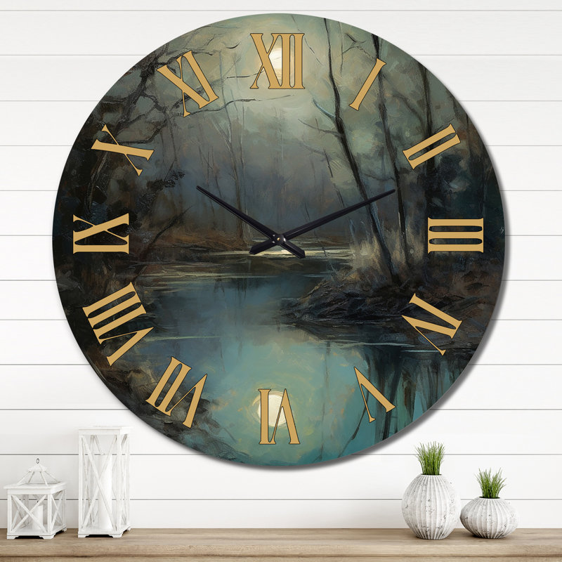 Beland - Horloge murale Lakehouse, Très grand