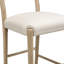 TABOURET DE COMPTOIR AVEC ÉCHELLE DE BUREAU (ENSEMBLE DE 2)
