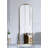 French-Style Vintage Carved Arched Stand Mirror With Frame-117563958