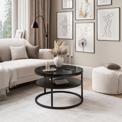 Pater Frame Coffee Table with Storage