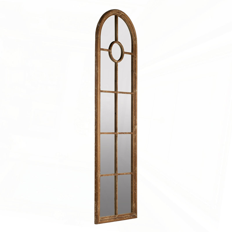 Half-Round Elongated Mirror