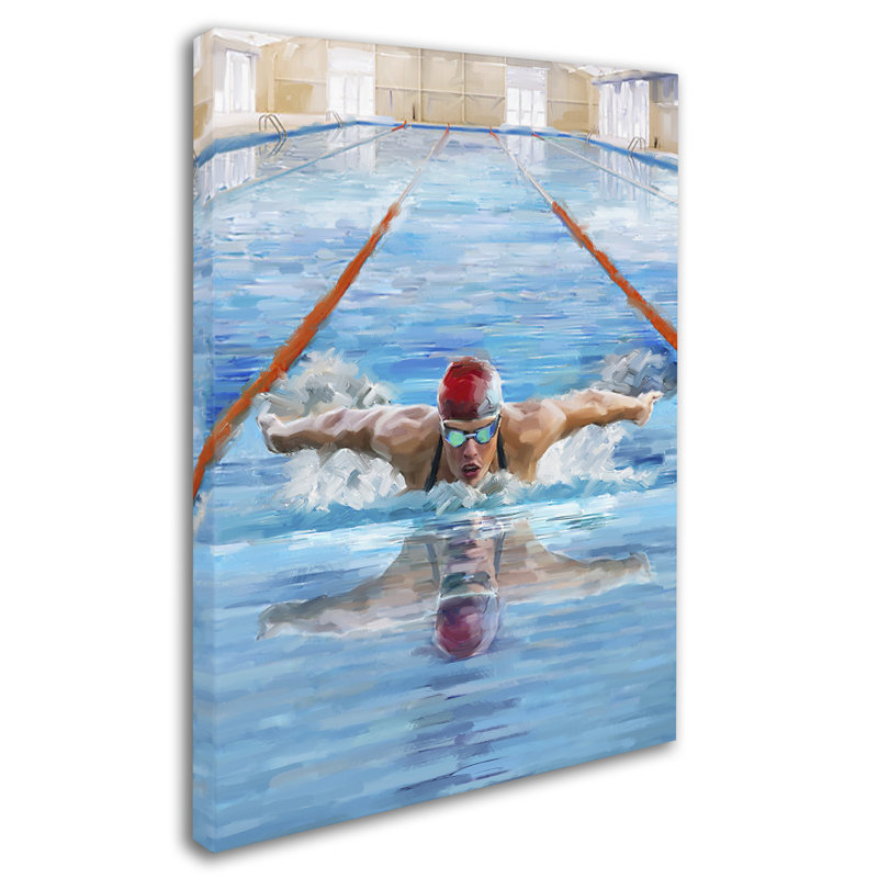 «Armand», reproduction sur toile par Armand, H 24 po x l 18 po x P 2 po