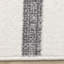 Tapis gris / blanc en polypropylène tissé à la machine Wum-1217452377-1246346229