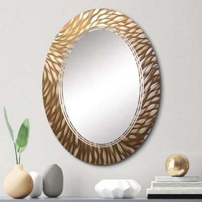 Krosby - Miroir mural moderne ovale
