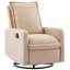Fauteuil inclinable pivotant à bascule, fauteuil inclinable à bascule oscillant, fauteuil à bascule pour chambre à coucher, peluche-154637946