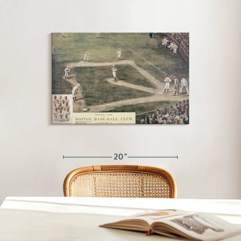 Baseball Field, 16" H x 24" W