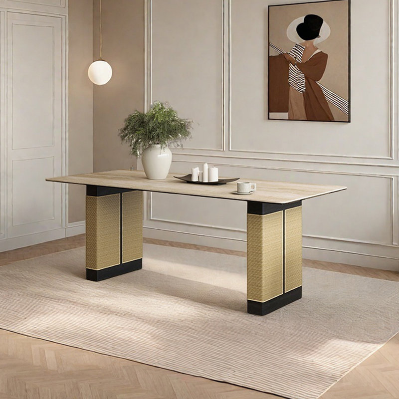 Table de salle à manger Darlenys, H 29,52 po x L 70,86 po x l 31,49 po