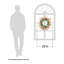 Couronne de fleurs artificielles 22 po Gassville