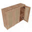 Armoire latérale de salle de bain 36 po, portes à fermeture en douceur, conception à fixation flottante (emballage KD)