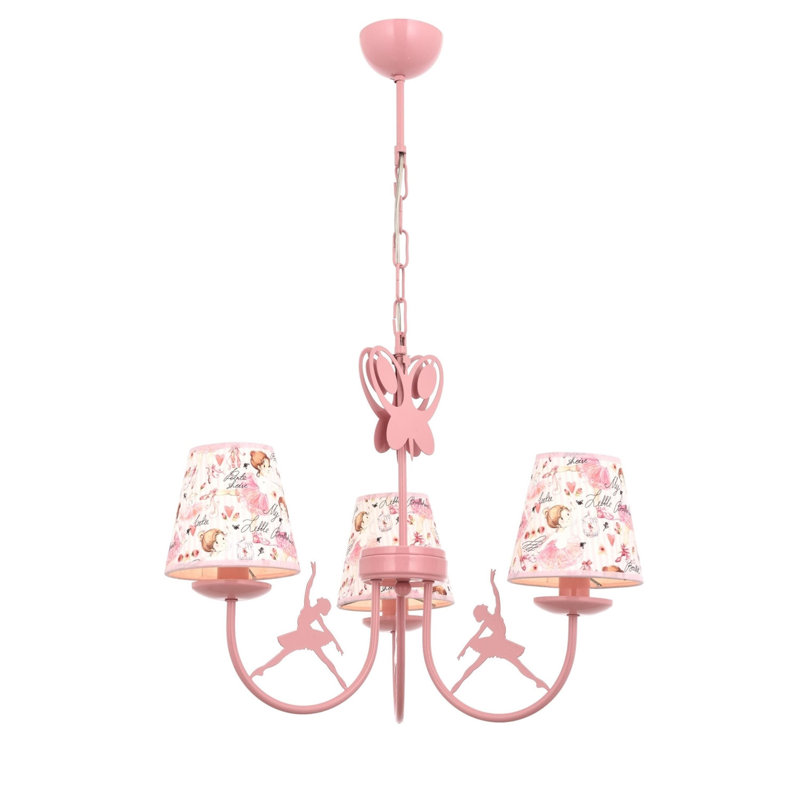 Demps 3 - Light Shaded Chandelier