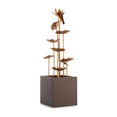 Outdoor Metal Waterfall Fountain