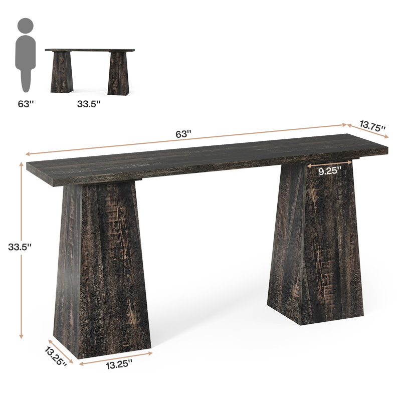 Table basse 63 pouces Farmhouse