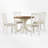 4 - Person Dining Set,Round Table Top,dining table set,dining room set-908962902-908962903
