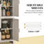 Spacieuse armoire de rangement autoportante-1088597620