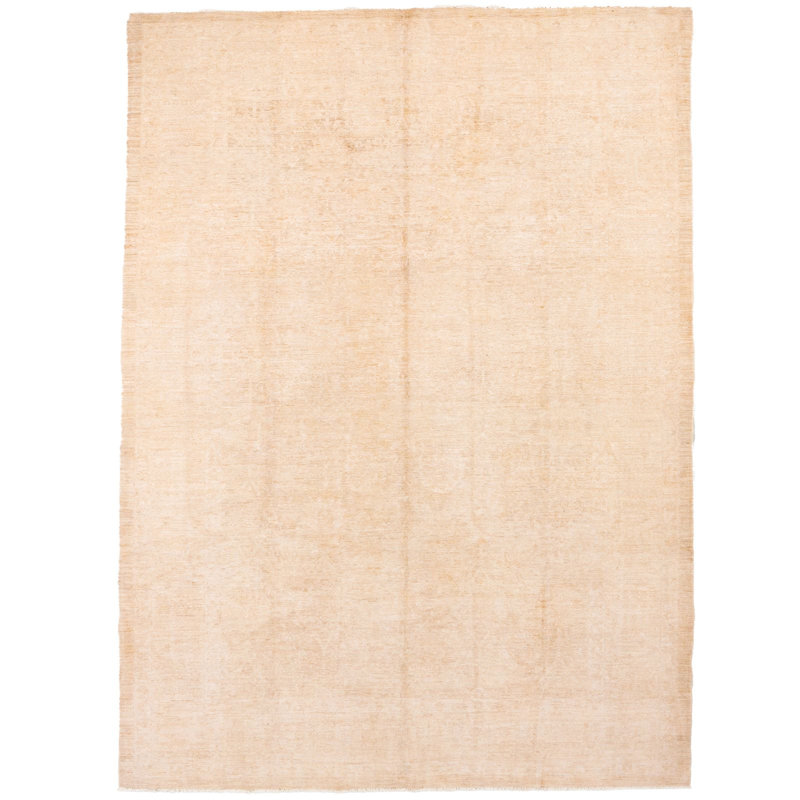 Tapis turc anusolien beige Oushak 9 x 12
